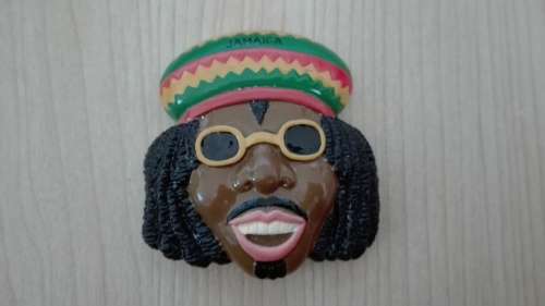 Fridge Magnet: Rastafarian