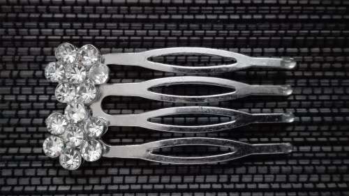 Set of 6 Small Pretty Hair Clips