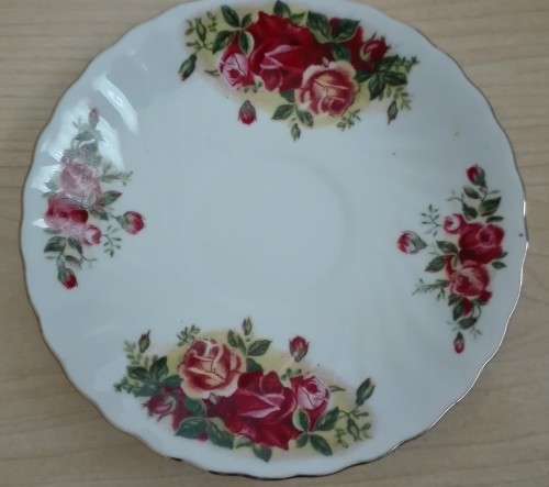 English Rose Cup & Saucer (Regent China)