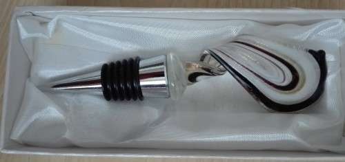 Murano Swirl Design Bottle Stopper