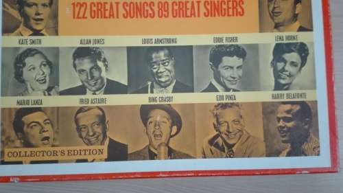 HEAR THEM AGAIN 122 Great Songs 89 Great Singers Collectors Edition (10 LP Box Set