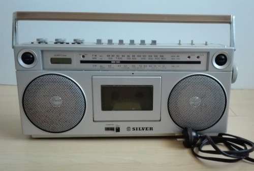 Vintage `Silver` Radio