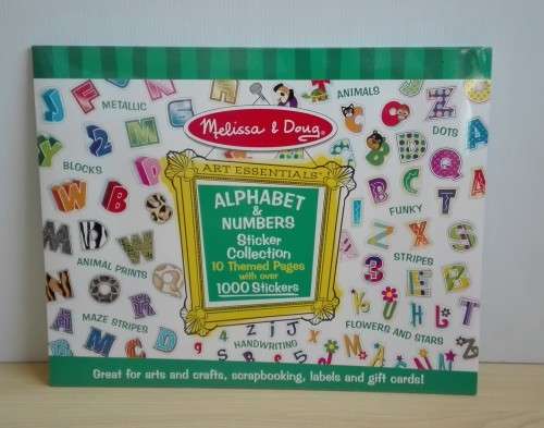 Melissa & Doug - Alphabet & Numbers Sticker Collection