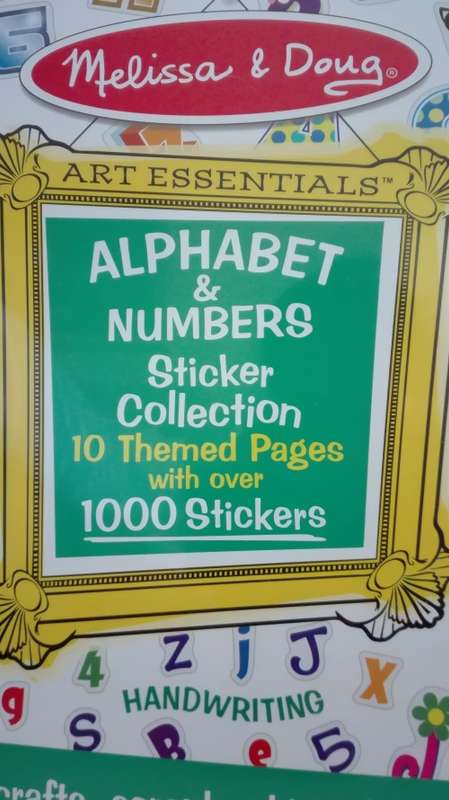 Melissa & Doug - Alphabet & Numbers Sticker Collection