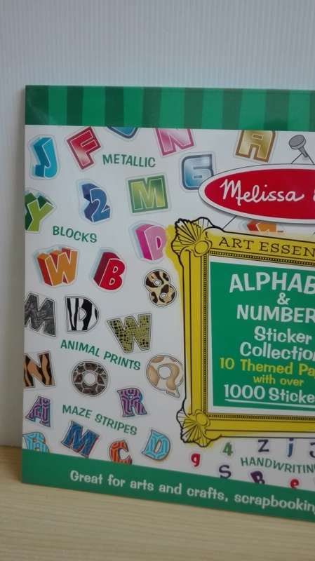 Melissa & Doug - Alphabet & Numbers Sticker Collection