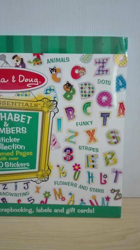 Melissa & Doug - Alphabet & Numbers Sticker Collection