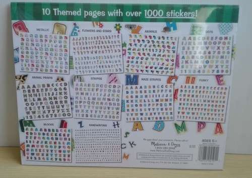 Melissa & Doug - Alphabet & Numbers Sticker Collection