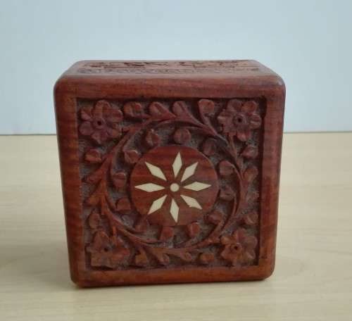 Carved Wooden Box