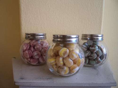 Jars of sweets