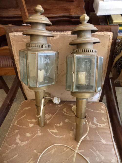 Brass Wall Lanterns