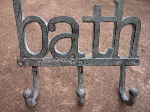 Wrought Iron Towel Rail