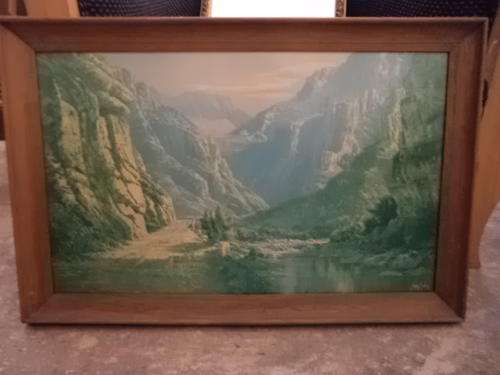 Framed Landscape by James Yates