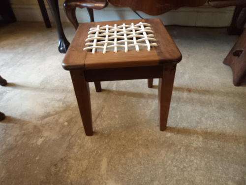 Imbuia Riempie Stool