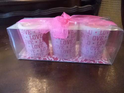 Set of 3 candles
