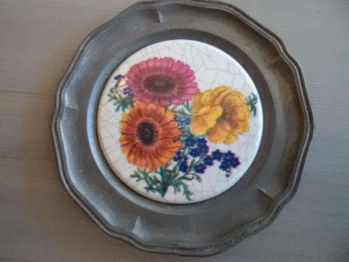 Small Pewter Plate