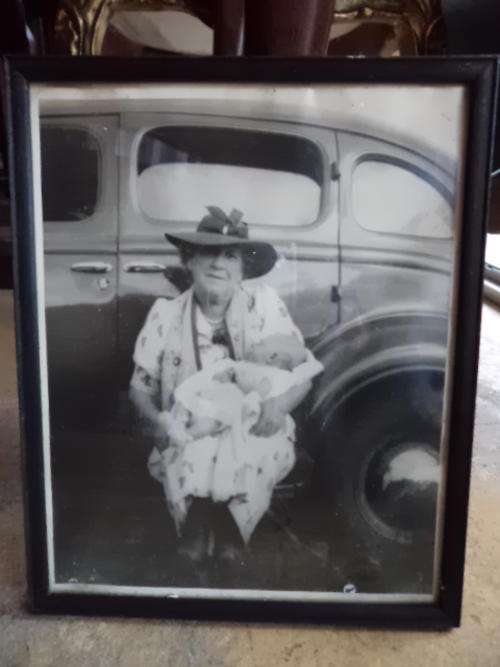 Old Black & White Photograph