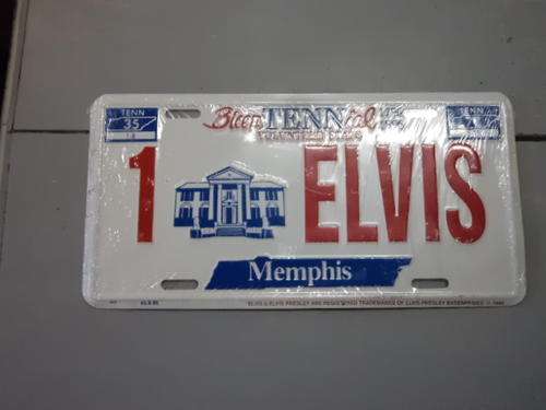 Elvis Memrobilia Plaque