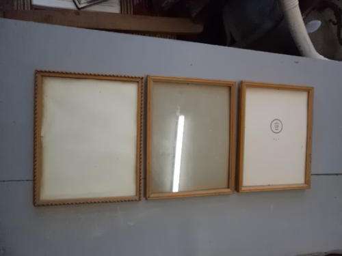 Old wooden frames