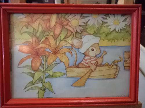 Small Red Frame