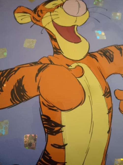 Tigger Leaping (Blank card)