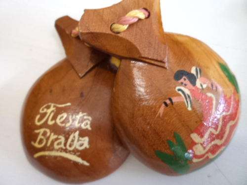 Sets Wooden Castanets