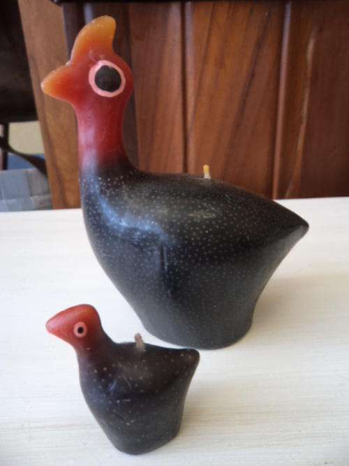 Guinea Fowl Candles