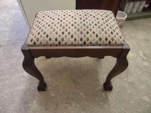 Imbuia Ball & Claw Stool