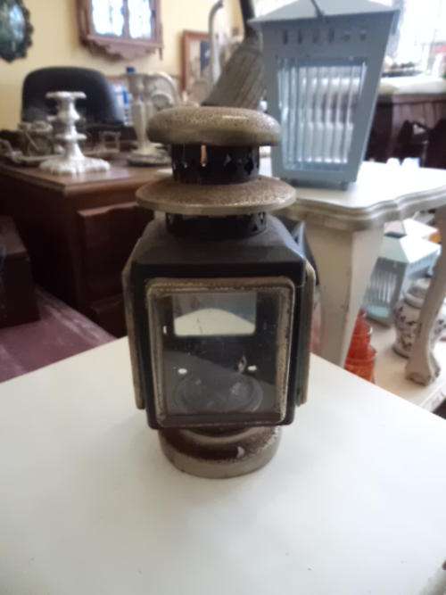 Small Rustic Paraffin Lamp