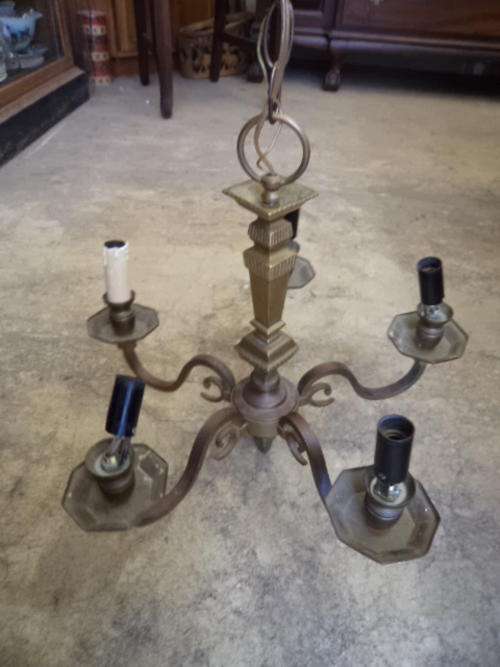 Brass Chandelier