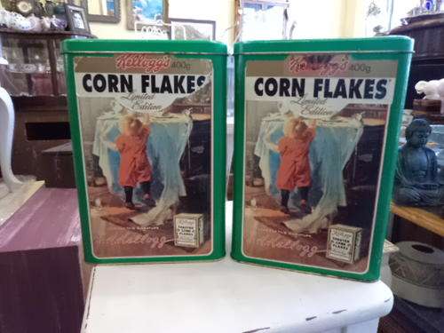 Old Cornflakes Tins