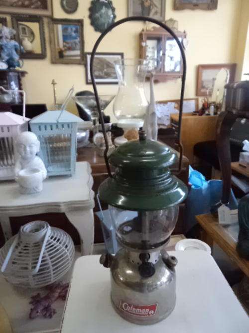 Rustic Coleman Paraffin Lamp