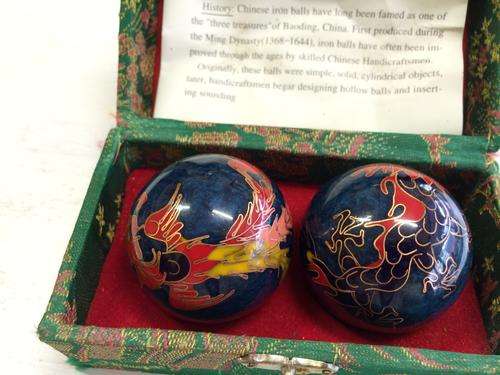 Chinese Baoding Balls  - Stress Therapy (Boxed)