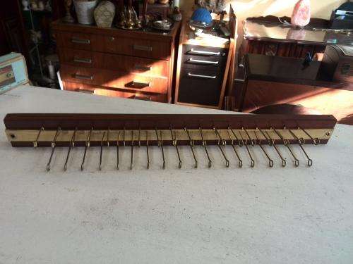 Vintage 36 Hook Tie Rack