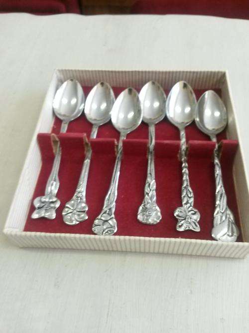 Boxed Set of 6 Stainless Steel Teaspoons