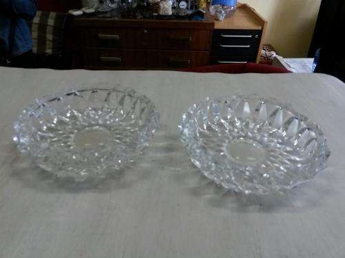 Cut Glass Ashtrays