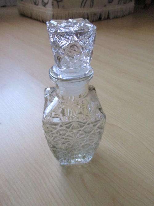 Small Cut Glass Decanter