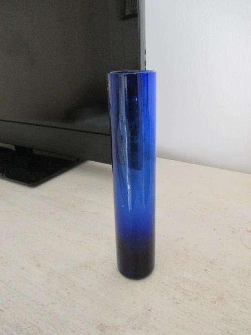 Blue Glass Vase