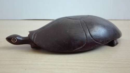 Wooden Tortoise Ornament