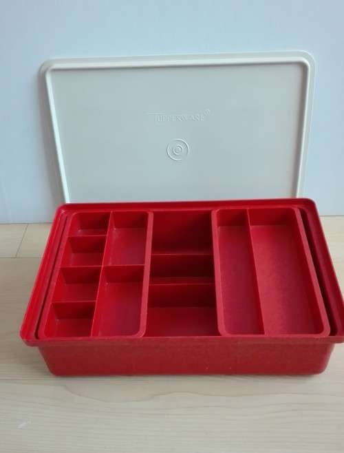 Tupperware Storage Container with Divisions