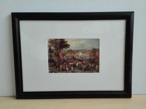 Framed Pieter Bruegel : The Village