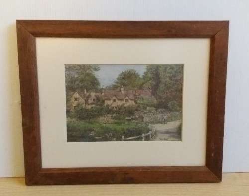 Framed Print - English Countryside: Pat Bell (22cm x 28cm)