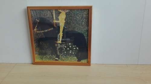 Gustav Klimt Print. The Golden Knight