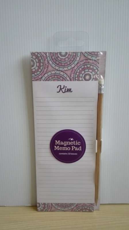 Magnetic Memo Pad - Kim
