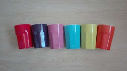 Set of 6 Caffe Tiamo Espresso Cups