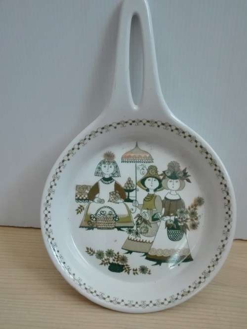 Mid Century Figgjo Flint Turi Design Market Mini Skillet Pan Dish - Made in Norway
