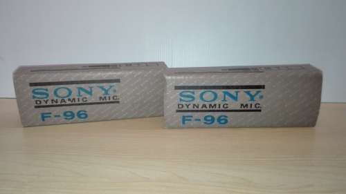 Vintage Sony-Model-F-96-Dynamic-Microphone