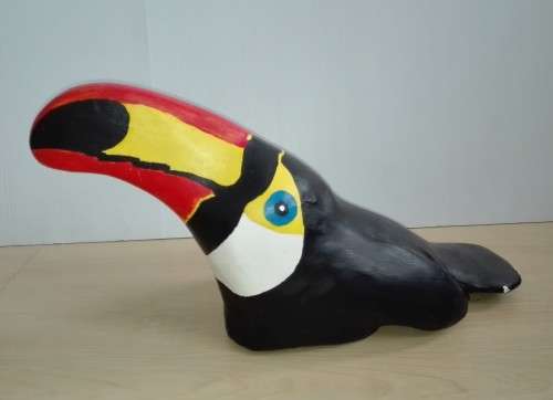 Wooden Toucan Ornament