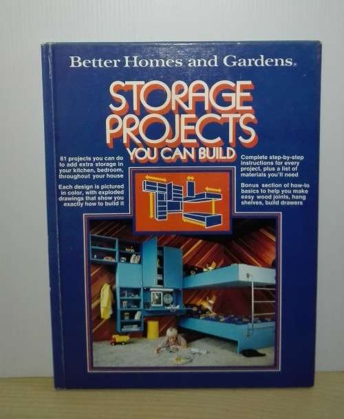 Better Homes and Gardens Storage Projects You Can Build (Hardcover)