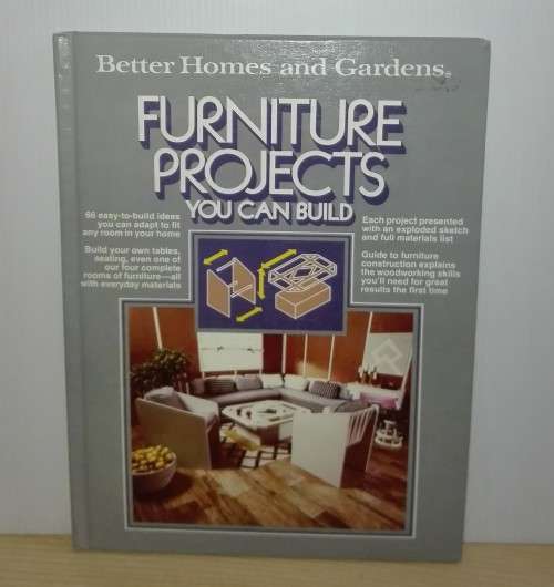 Better Homes & Gardens: Furniture Projects You can Build (Hardcover)