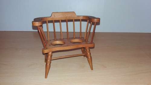 Miniature Wooden Bench (For Dolls House)